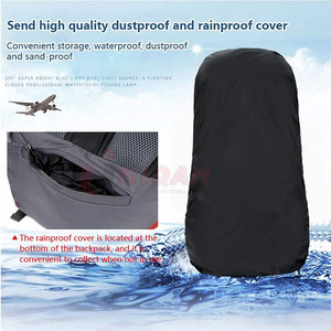 Mochila impermeable de 60L para senderismo y camping con cubierta para lluvia, mochila ligera de viaje para deportes al aire libre para escalada y turismo - Product Image 5