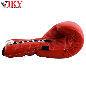 Guantes de boxeo con estampado de logotipo personalizado de servicio OEM de Venta caliente, guantes de boxeo más nuevos de calidad portátil de Viky Industries - Product Image 3