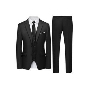 Costume de mariage slim pour homme, fermeture simple boutonnage, 2 pièces, vente en gros - Product Image 6