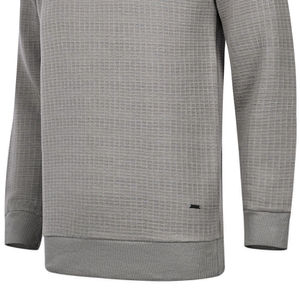 Otoño Invierno hombres 100% algodón transpirable tejido Digital frontal Casual Formal sudadera textura de cemento sudaderas con capucha sudaderas - Product Image 3