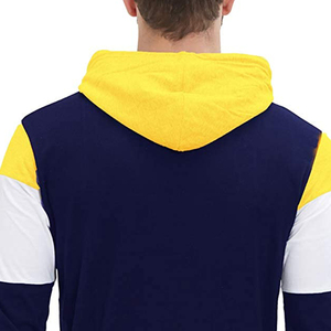 Sudaderas con capucha de alta calidad para hombre, sudaderas con capucha transpirables OEM, sudaderas con capucha personalizadas con estilo, venta al por mayor, tamaño de logotipo personalizado, Sudadera con capucha negra para hombre - Product Image 3