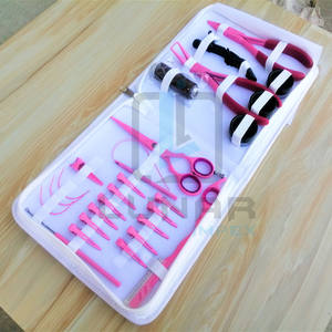 Alicates de agarre con mango suave, Kit de herramientas de extensión de cabello en Color rosa caliente con accesorios personalizados - Product Image 3