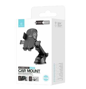 Support de téléphone portable magnétique pour tableau de bord de voiture Techancy, réglable en hauteur, portable, forte adhérence, en plastique ABS - Product Image 4