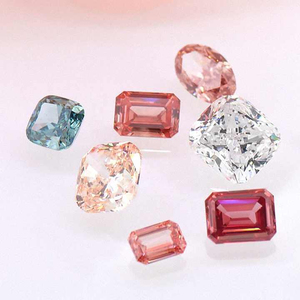 2.51 diamants cultivés en laboratoire CT coupe rayonnante VS1 diamant en vrac CVD couleur bleue diamants polis clarté VS1 - Product Image 6