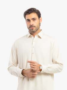 Shalwar Kameez traditionnel pakistanais pour hommes, tenue musulmane décontractée pour un confort quotidien - Product Image 3