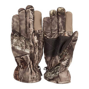 Guante de camuflaje para hombre, guantes impermeables con aislamiento para clima frío, agarre antideslizante, caza, pesca, actividades al aire libre, uso prolongado - Product Image 1