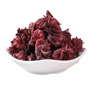 Fleurs d'hibiscus séchées de qualité supérieure, type thé à la rose et à la lavande - Product Image 1