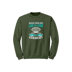 Sudadera de mezcla de algodón Temas de Buda Imprimir 12 opciones de color Estilo casual 260-280 GSM Diseño personalizable Colocación ODM - Product Image 1