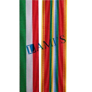 ที่มีคุณภาพสูงพิธีการเหรียญ Moire ริบบิ้น | เหรียญริบบิ้นซัพพลายเออร์และผู้ผลิต - Product Image 1