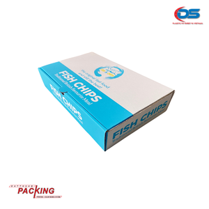 High Quality Custom UV-Coated Corrugated PET Packaging Durable Embossing Fast Food <b>Folder</b> Europe Factory's Recycled Paper Boxes - Product Image 4