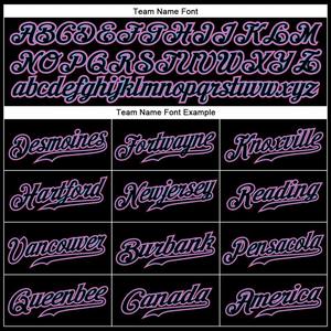 เสื้อเบสบอลแท้สีดำสีชมพูดำสั่งทำ - Product Image 4