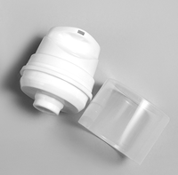 Flacon de lotion sans air personnalisé de luxe avec logo, 30 ml, 50 ml, 120 ml, 150 ml, 200 ml, en plastique PP avec pompe, pour base de maquillage et fond de teint