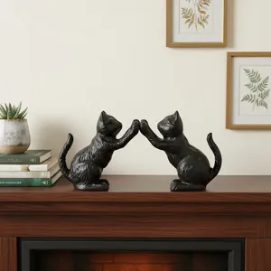 Estatua Decorativa Abstracta de Animal en Metal, Decoración Moderna para el Hogar, Figura Hecha a Mano Bañada en Oro, Antigua, Feng Shui, para Mesa, Pulida - Product Image 4