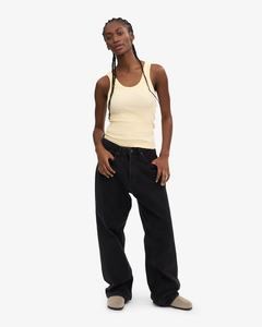 Camiseta sin mangas de alta calidad para mujer, ropa de calle, camiseta sin mangas con cuello redondo profundo liso para mujer - Product Image 5