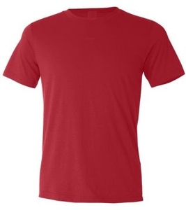 เสื้อยืดถักสีพื้นผู้ชายผ้าฝ้าย100% ไฮสตรีท - Product Image 2