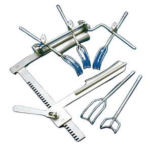 Ensemble complet de rétracteurs cardiaques Cooley Cosgrove pour valve mitrale, instruments chirurgicaux cardiovasculaires en acier inoxydable, CE - Product Image 1