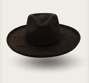Chapeau Fedora en polyester brodé à la main, bord plié, plusieurs couleurs, style formel, utilisation quatre saisons, extérieur, unisexe, adulte - Product Image 2