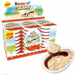 Very Cheap Wholesale Kinder Creamy <b>Milk</b> & Crunchy Chocolate 19g 24 PCS Wholesale For Export Low Price Creamy <b>Milk</b> Crunchy - Product Image 6