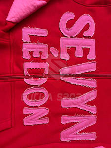 Custom <b>Red</b> Zip-Up <b>Hoodie</b> for Men & <b>Women</b> Premium Fleece Fabric Embroidered Logo Winter Casual Streetwear - Product Image 5