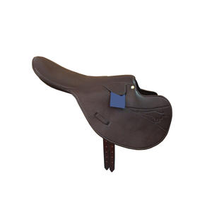 Sillín de polo duradero Equipo de equitación de cuero Premium Sillín ecuestre cómodo para fabricante de partidos deportivos de polo - Product Image 5