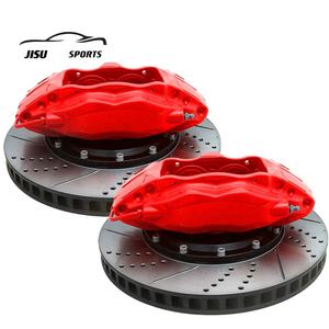 Kit de réparation d'étrier de voiture jaune F50 4 pistons avec disques de frein de performance pour frein de voiture tesla bmw e92 e39 f15 x5 - Product Image 2