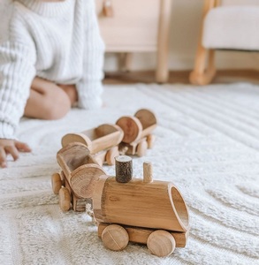 Offre Spéciale 2023 Vente en gros écologique naturel pour jouets en bambou enfants faits à la main des fournisseurs du Vietnam à bon prix - Product Image 3