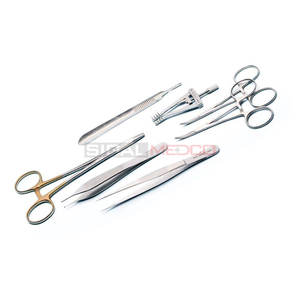 Kit quirúrgico de animales exóticos de 12 piezas de alta calidad, conjunto de instrumentos médicos de cirugía General veterinaria, paquete de esterilización y fórceps duraderos - Product Image 2