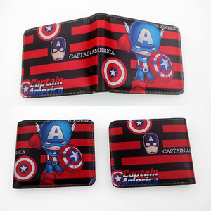 Portafoglio da Uomo in Pelle PU Impermeabile con Cartoni Animati Supereroe <span class=keywords><strong>Spider</strong></span>-<span class=keywords><strong>Man</strong></span> Portamonete Corto Porta Carte e Banconote Vendita all'Ingrosso - Product Image 4