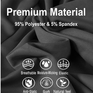 Short athlétique d'entraînement pour hommes Short de course à séchage rapide pour hommes Short de sport léger avec poches d'entraînement - Product Image 6