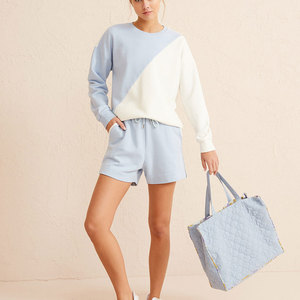 Latest Oversize Drop Shoulder Women's Sweatshirt Long Sleeves Pullover with <b>Thick</b> Fleece Winter Clothing-Wholesale Price - Product Image 1