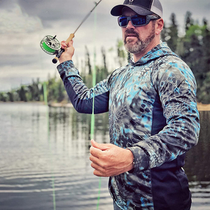Jersey de pesca de secado rápido Unisex de alta calidad, sudaderas con capucha duraderas populares con características de secado rápido y sublimadas - Product Image 5