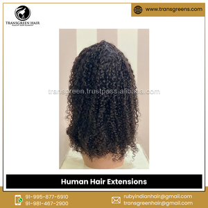 Énorme demande 100% cheveux vierges non transformés HD Bob Kinky Curly perruques d'extension de cheveux humains du meilleur exportateur de l'Inde - Product Image 4