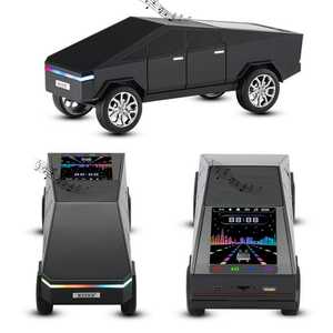 Dernier modèle en stock WS-580 Tesla Cyberpickup, enceinte sans fil avec écran LED, basses puissantes, enceinte Bluetooth portable - Product Image 4