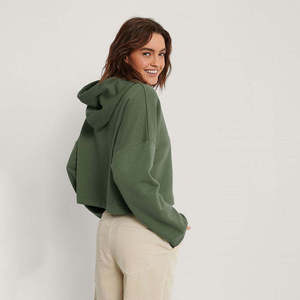 Sweat à capuche oversize pour femme, 100% coton, streetwear d'hiver, mode, coupe ample, épaules tombantes, polaire doux de qualité supérieure, anti-boulochage - Product Image 2