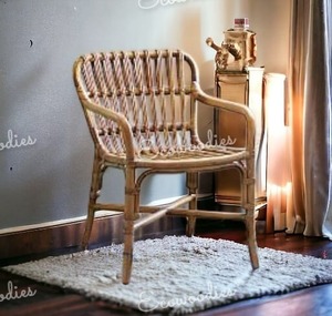 Elegante Patio Muebles Material de ratán Silla de ratán Muebles de jardín Sala de estar Sillas decorativas - Product Image 2