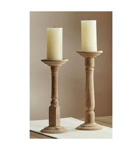 Square Shape High Quality Wooden <b>Candle</b> Holders <b>Pillar</b> <b>Candle</b> Holders Set of 3 Wholesale Supply Home and Wedding Decorative - Product Image 3