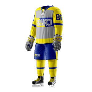 2025 tissu respirant fait hommes uniforme de Hockey sur glace/vêtements de sport uniforme de Hockey sur glace de longueur régulière - Product Image 3