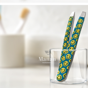 Pinzas de Cejas de Acero Inoxidable con Punta Inclinada de Calidad Premium para una Depilación de Cejas Precisa y Duradera, Herramienta de Belleza - Product Image 6