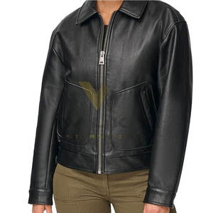 Chaqueta de Cuero para Mujer de la Mejor Calidad, Chaqueta de Cuero para Mujer de Secado Rápido, Chaqueta de Cuero para Mujer de Último Estilo - Product Image 6