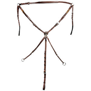 Plastron d'équitation confortable fabriqué au Pakistan Dernière conception 100% Plastron d'équitation en cuir - Product Image 1