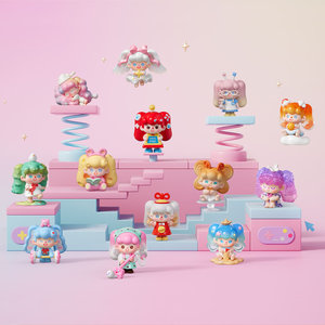 ฟิกเกอร์ POP MART SUPERTUTU ซีรีส์ HAPPY-ING ขนาด 6.5-8.3 ซม. ผลิตจาก PVC และ ABS สำหรับนักสะสมขนาดเล็กและตกแต่งอย่างมีความสุข - Product Image 5