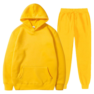 Chándal personalizado de algodón 100% transpirable para hombre, conjunto de chándal con estampado de etiqueta privada, chándal de invierno para hombre - Product Image 6