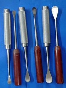 3 ascenseurs Cobb 25mm x 25cm Instruments chirurgicaux orthopédiques à manche en fibre - Product Image 2