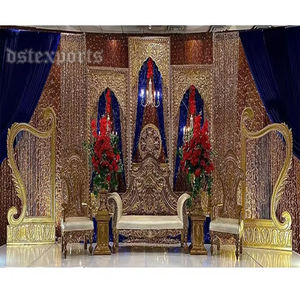 อุปกรณ์ตกแต่งเวทีงานแต่งงานที่ดีที่สุดอุปกรณ์ประกอบฉากงานแต่งงานงานแต่งงานที่หรูหรา - Product Image 1