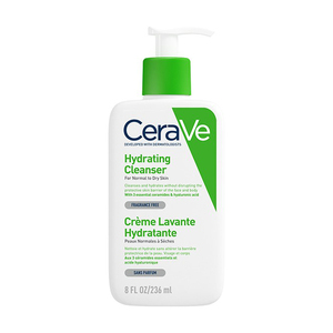 Nettoyant visage hydratant CeraVee, adapté aux peaux sensibles sujettes à l'acné, formule sans parfum - Product Image 4