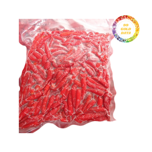 Chile entero congelado rápidamente individualmente con forma intacta y color vibrante-Larga vida útil A-18 °C - Product Image 5