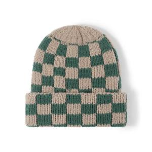 หมวกบีนนี่ผ้าขนแกะขนปุยอบอุ่นสำหรับเล่นสกีผ้าแจ็คการ์ด - Product Image 5