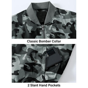 Nueva llegada 2025 chaquetas universitarias de color marrón diseño personalizado al por mayor logotipo bordado personalizado chaqueta universitaria de tela de lana para hombres - Product Image 4