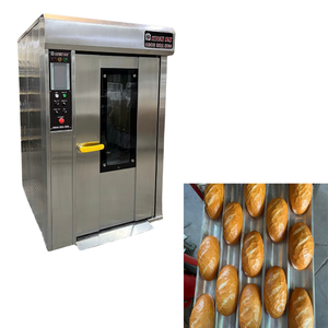 Four à pain automatique de haute qualité 16 plateaux Support technique vidéo Four rotatif en acier inoxydable Kien An Vietnam fournisseur - Product Image 1