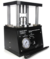 CR2032 CR2025 CR2016 Presse hydraulique Pince à sertir manuelle Machines industrielles pour la fabrication de piles bouton